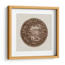 Sepia Transferware IV - Vision Studio | Cuadro decorativo de Canvas Lab