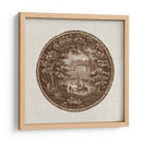 Sepia Transferware IV - Vision Studio | Cuadro decorativo de Canvas Lab