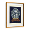 Azul Y Blanco Tarro Del Jengibre I - Vision Studio | Cuadro decorativo de Canvas Lab