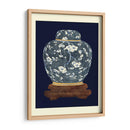 Azul Y Blanco Tarro Del Jengibre I - Vision Studio | Cuadro decorativo de Canvas Lab