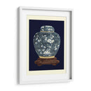 Azul Y Blanco Tarro Del Jengibre II - Vision Studio | Cuadro decorativo de Canvas Lab