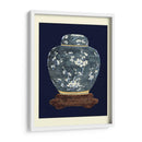 Azul Y Blanco Tarro Del Jengibre II - Vision Studio | Cuadro decorativo de Canvas Lab