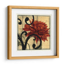 Dalias Y Scrolls IV - Jennifer Goldberger | Cuadro decorativo de Canvas Lab