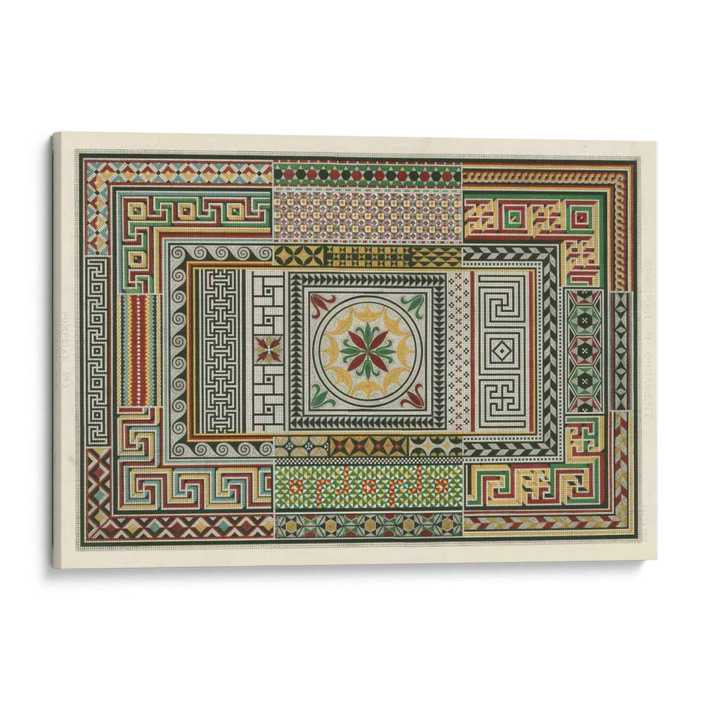 Pompeian Diseño - Owen Jones | Cuadro decorativo de Canvas Lab
