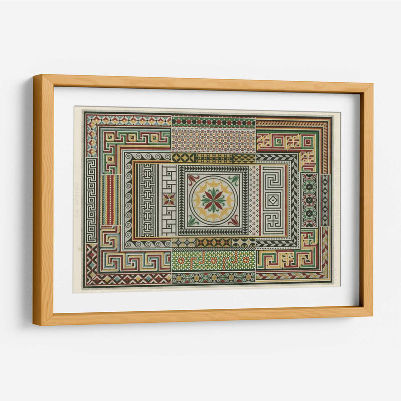 Pompeian Diseño - Owen Jones | Cuadro decorativo de Canvas Lab