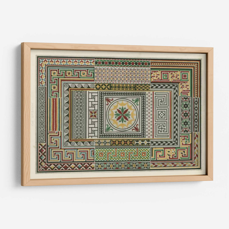 Pompeian Diseño - Owen Jones | Cuadro decorativo de Canvas Lab