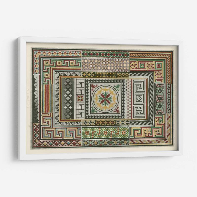 Pompeian Diseño - Owen Jones | Cuadro decorativo de Canvas Lab
