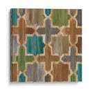 Ikat Simetría II - Chariklia Zarris | Cuadro decorativo de Canvas Lab