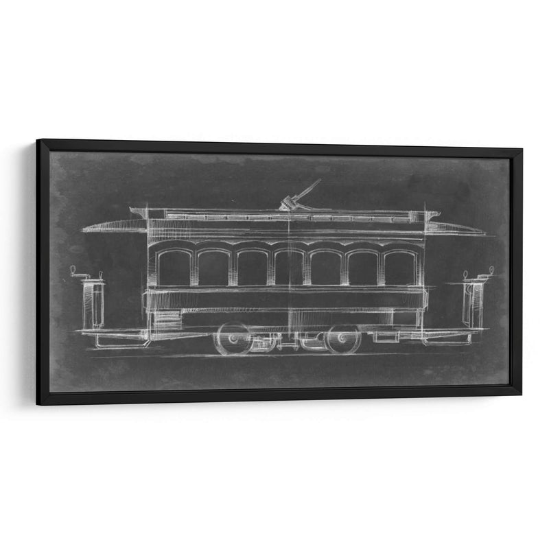 Vintage II Tranvía - Ethan Harper | Cuadro decorativo de Canvas Lab