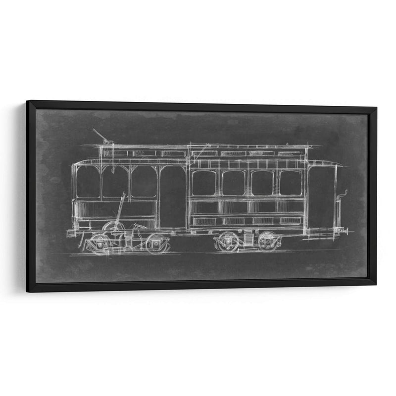 Vintage Tranvía IV - Ethan Harper | Cuadro decorativo de Canvas Lab