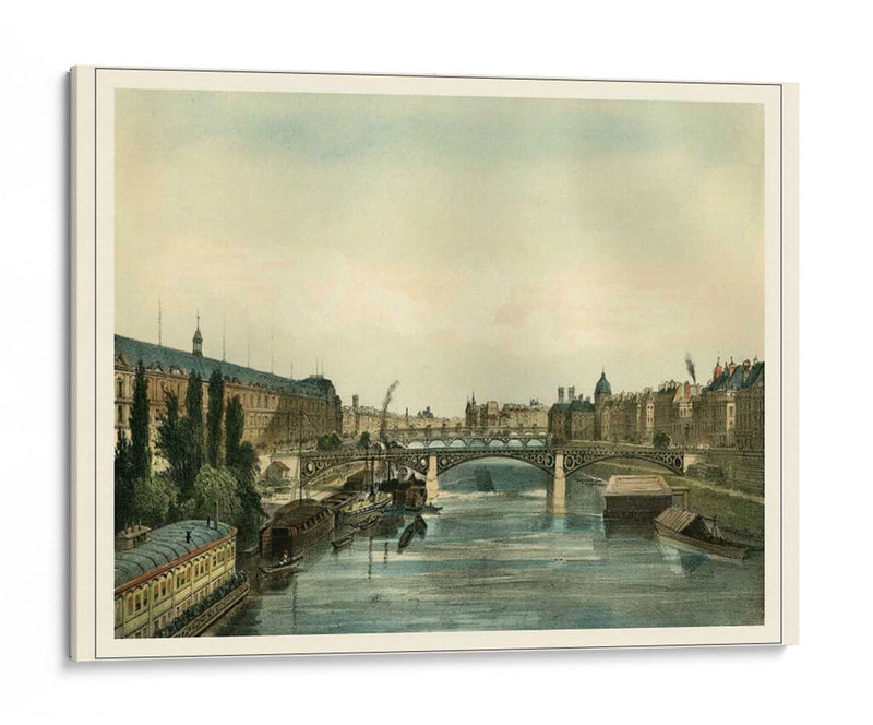 Vue Du Pont Royal | Cuadro decorativo de Canvas Lab