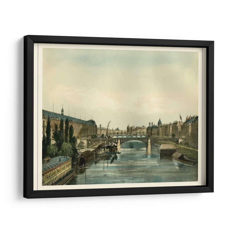 Vue Du Pont Royal | Cuadro decorativo de Canvas Lab