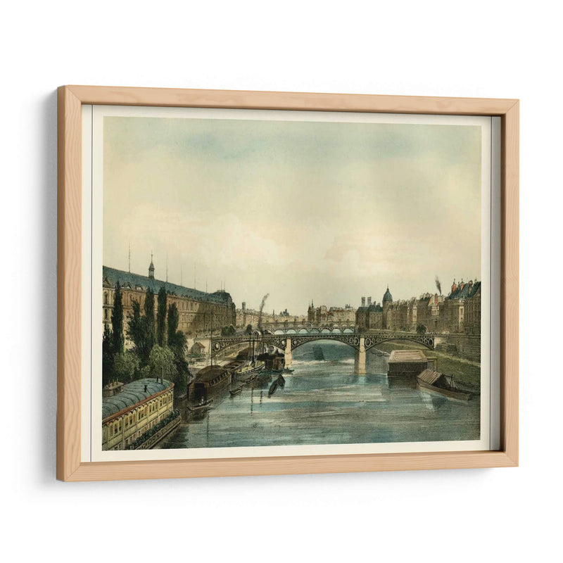 Vue Du Pont Royal | Cuadro decorativo de Canvas Lab