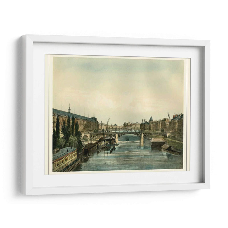 Vue Du Pont Royal | Cuadro decorativo de Canvas Lab