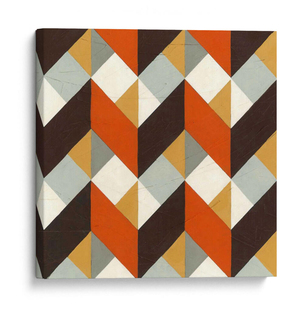 Chevron Ilusión IV - June Erica Vess | Cuadro decorativo de Canvas Lab
