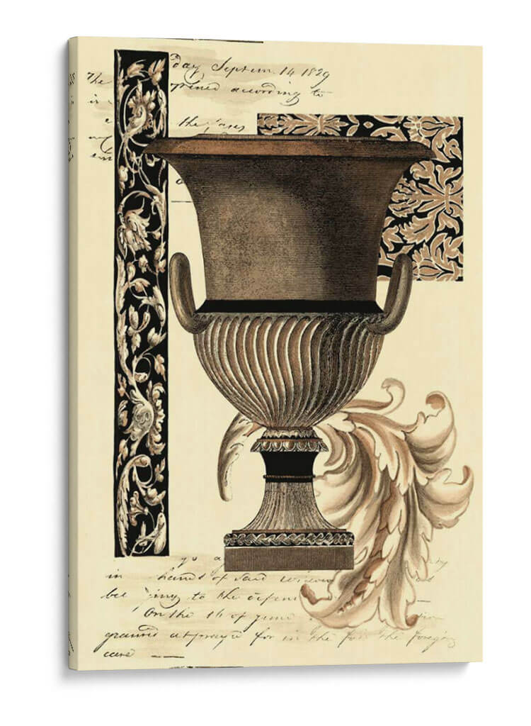 Transición Sepia Urna II - Vision Studio | Cuadro decorativo de Canvas Lab