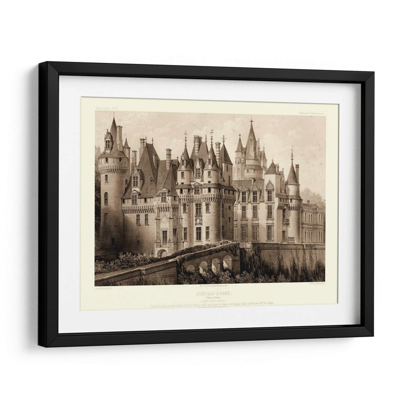 Petite Sepia II Chateaux - Victor Petit | Cuadro decorativo de Canvas Lab