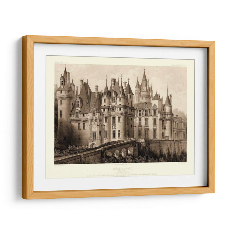 Petite Sepia II Chateaux - Victor Petit | Cuadro decorativo de Canvas Lab