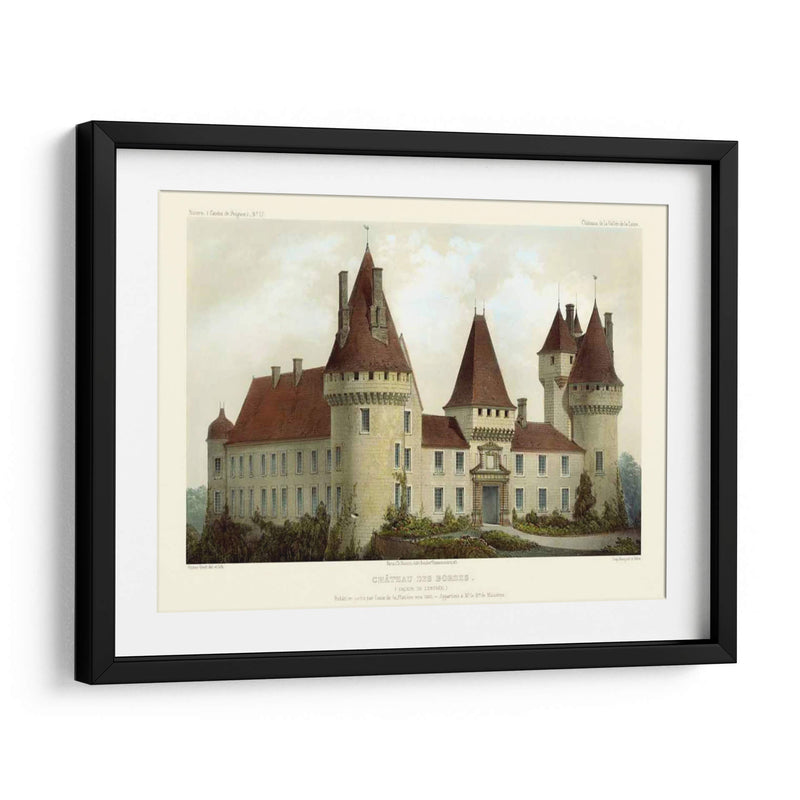 Petite Francés Chateaux I - Victor Petit | Cuadro decorativo de Canvas Lab