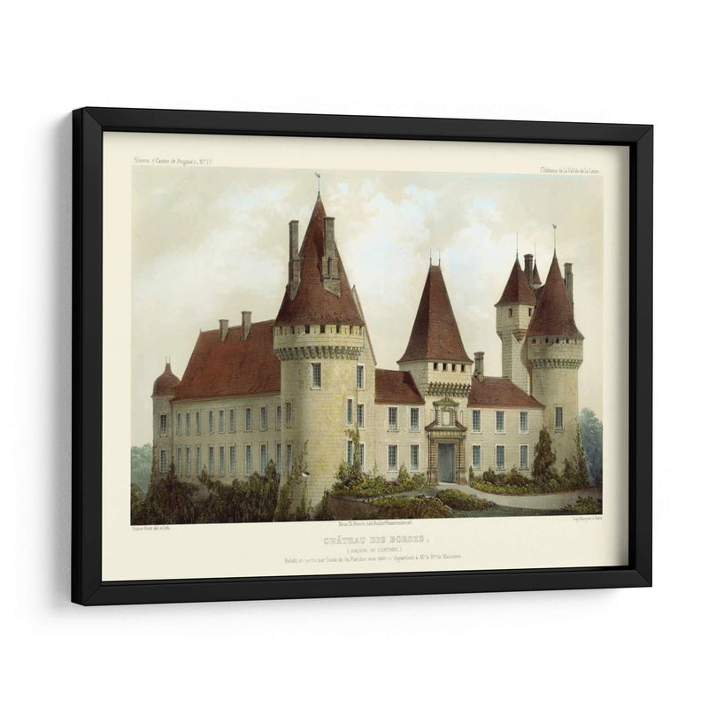 Petite Francés Chateaux I - Victor Petit | Cuadro decorativo de Canvas Lab