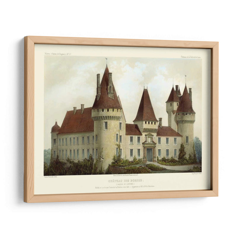 Petite Francés Chateaux I - Victor Petit | Cuadro decorativo de Canvas Lab