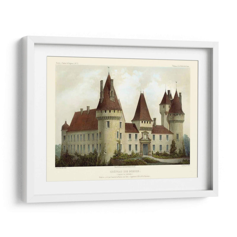 Petite Francés Chateaux I - Victor Petit | Cuadro decorativo de Canvas Lab