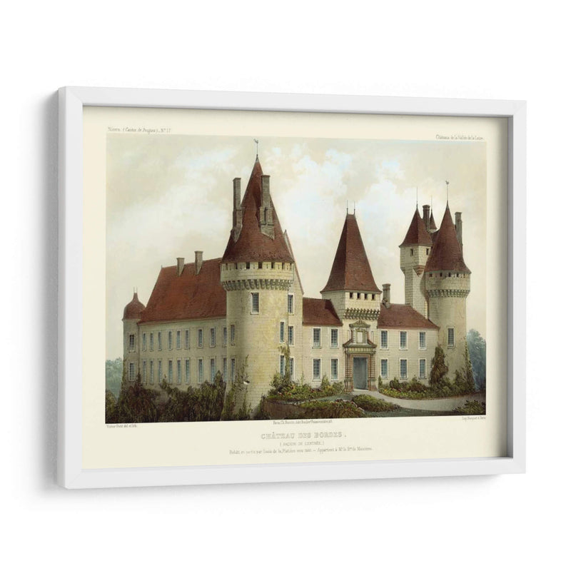 Petite Francés Chateaux I - Victor Petit | Cuadro decorativo de Canvas Lab