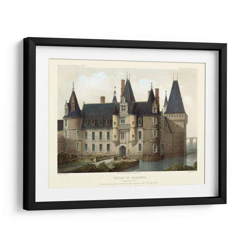 Petite Francés Chateaux II - Victor Petit | Cuadro decorativo de Canvas Lab