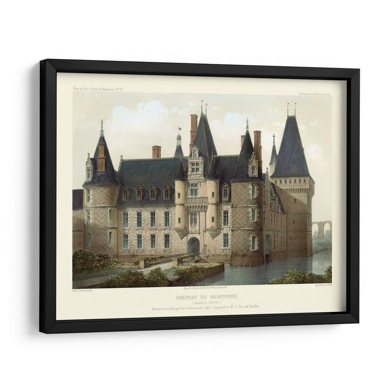 Petite Francés Chateaux II - Victor Petit | Cuadro decorativo de Canvas Lab