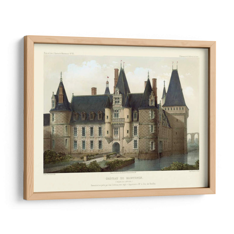 Petite Francés Chateaux II - Victor Petit | Cuadro decorativo de Canvas Lab