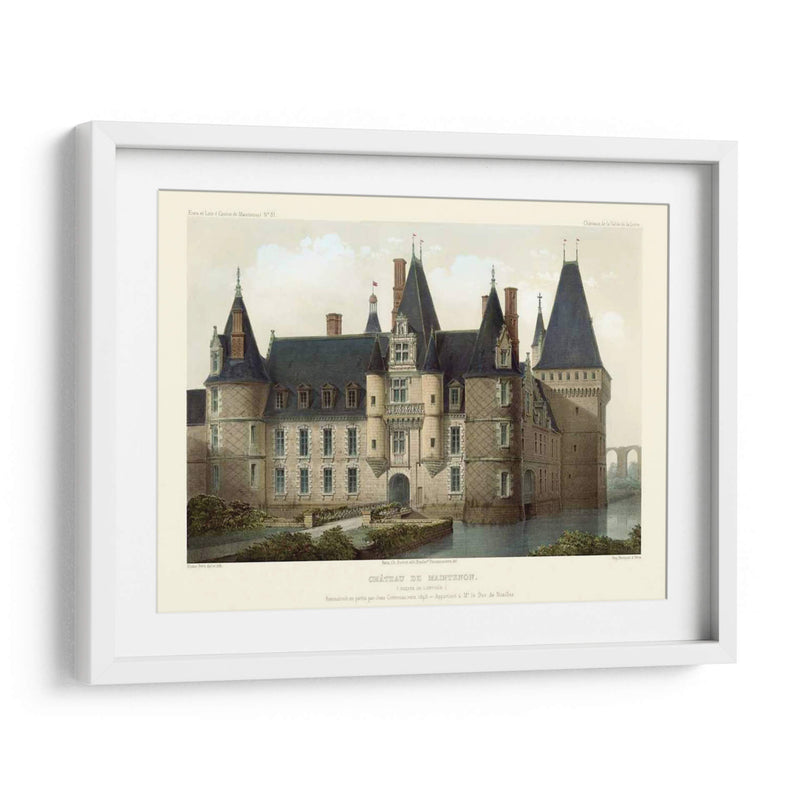 Petite Francés Chateaux II - Victor Petit | Cuadro decorativo de Canvas Lab