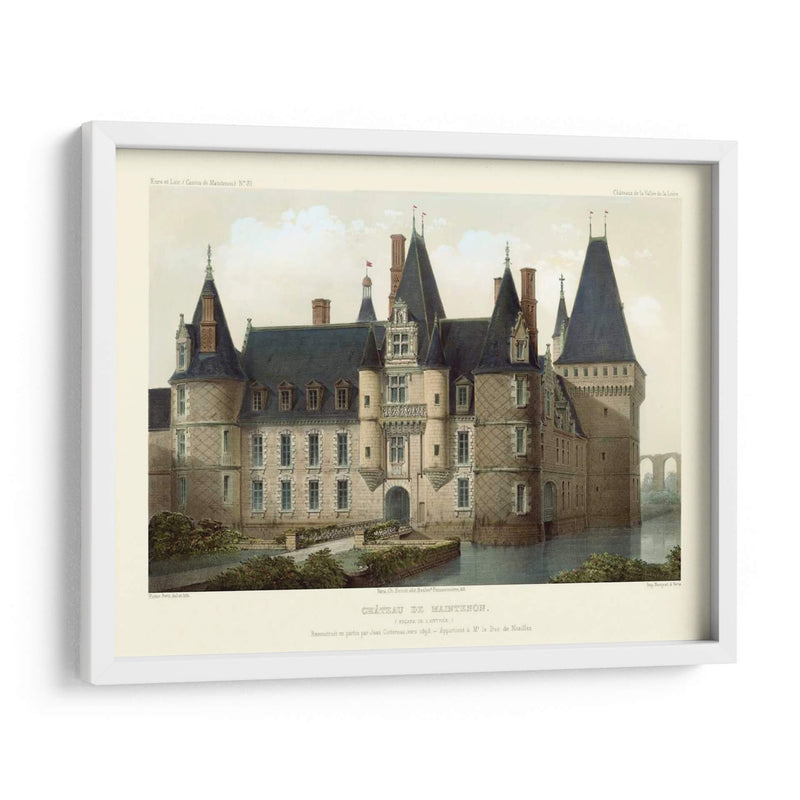 Petite Francés Chateaux II - Victor Petit | Cuadro decorativo de Canvas Lab