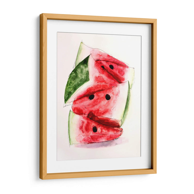 Sandías de acuarela | Cuadro decorativo de Canvas Lab