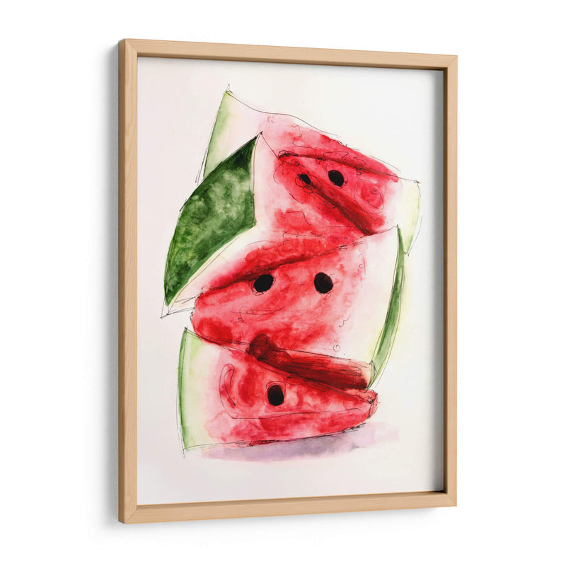 Sandías de acuarela | Cuadro decorativo de Canvas Lab