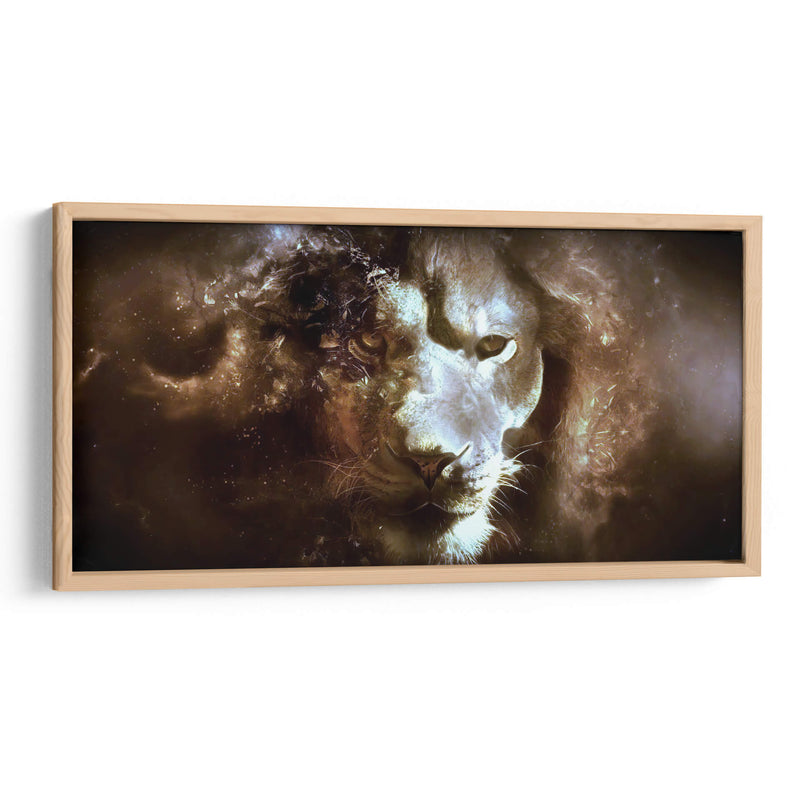 El poder del león | Cuadro decorativo de Canvas Lab
