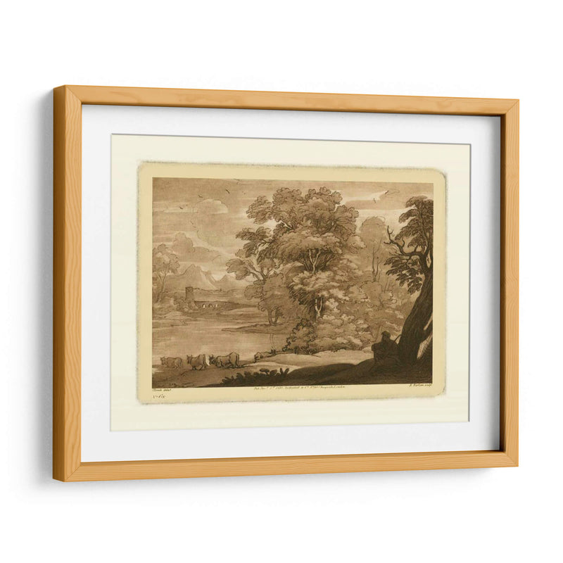 Paisaje Pastoral II - Claude Lorrain | Cuadro decorativo de Canvas Lab