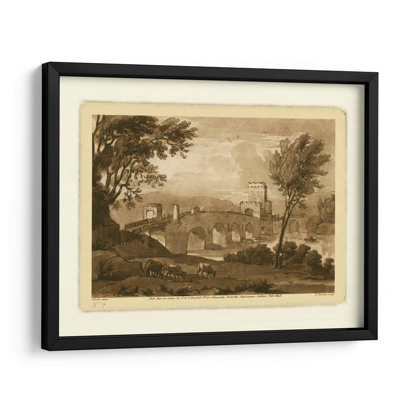 Paisaje Pastoral III - Claude Lorrain | Cuadro decorativo de Canvas Lab