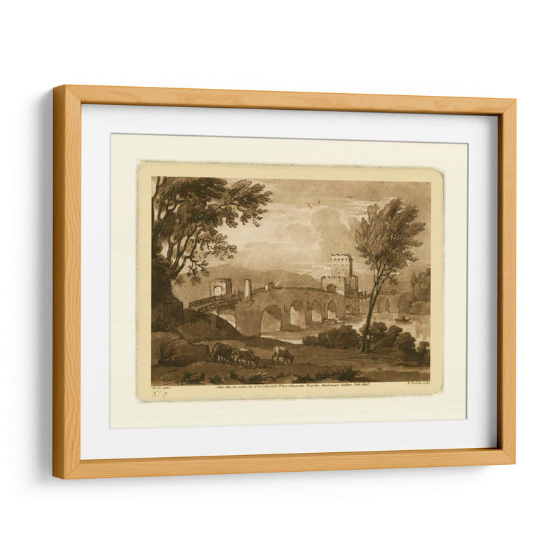 Paisaje Pastoral III - Claude Lorrain | Cuadro decorativo de Canvas Lab