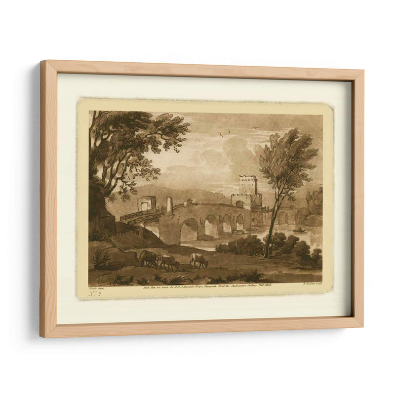 Paisaje Pastoral III - Claude Lorrain | Cuadro decorativo de Canvas Lab