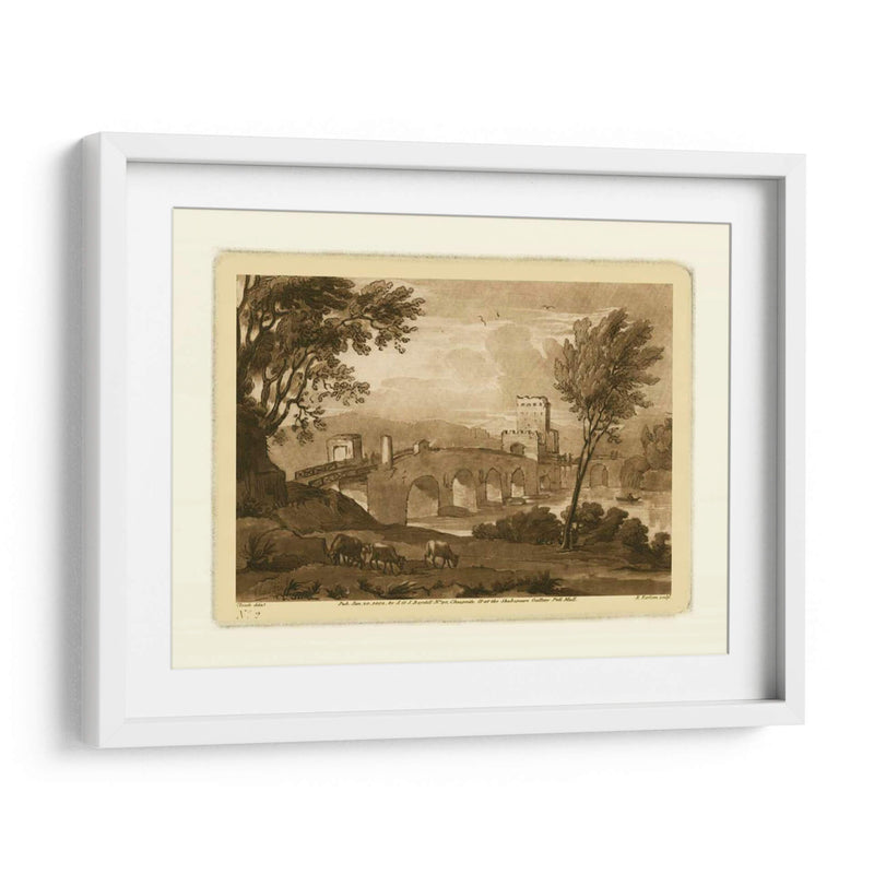 Paisaje Pastoral III - Claude Lorrain | Cuadro decorativo de Canvas Lab