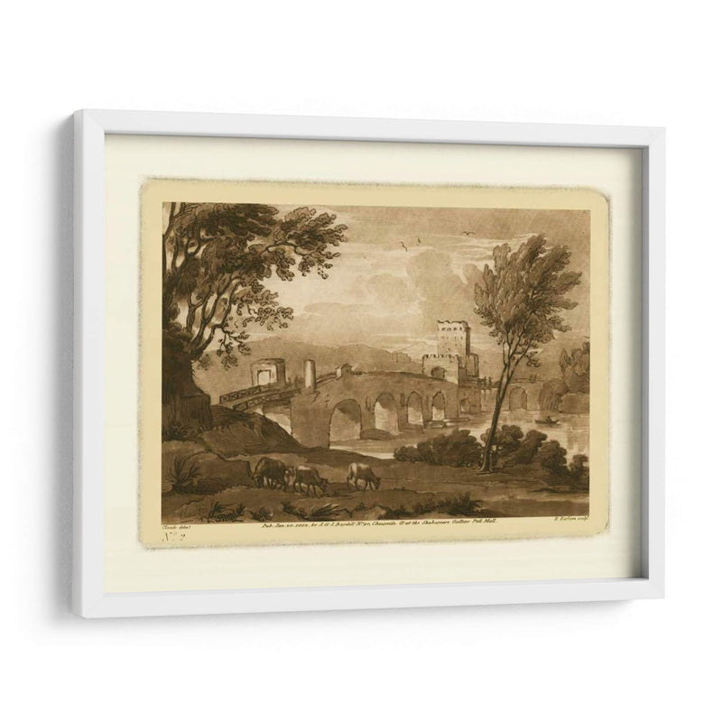 Paisaje Pastoral III - Claude Lorrain | Cuadro decorativo de Canvas Lab