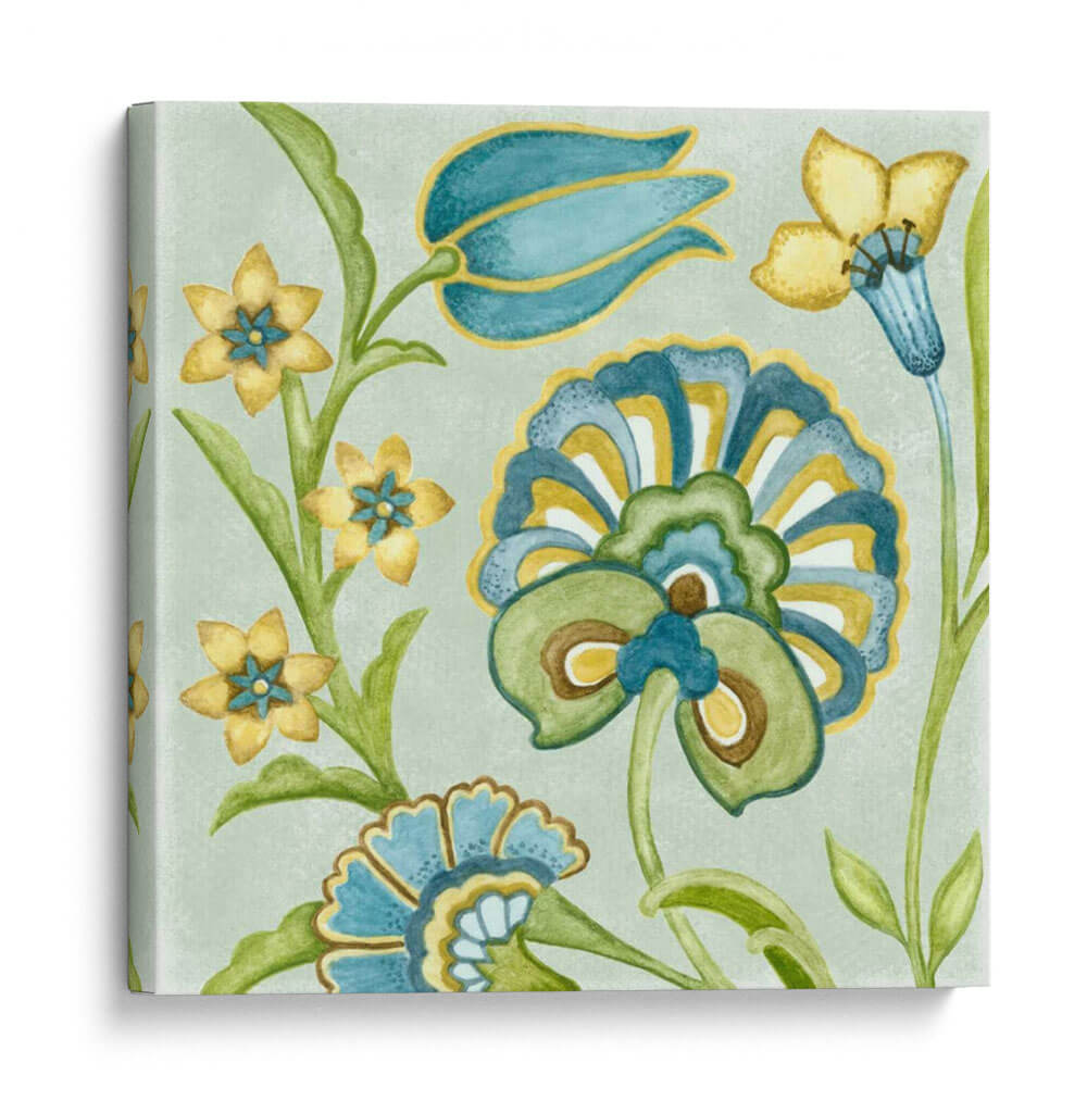 Decorativos De Oro Bloom II - Sydney Wright | Cuadro decorativo de Canvas Lab