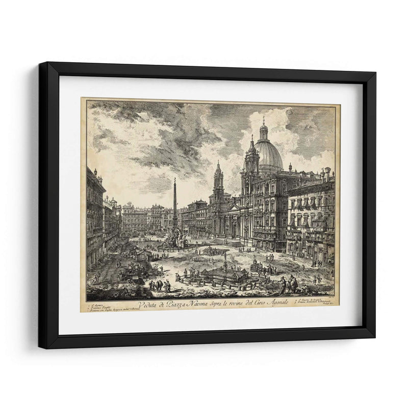 Veduta Di Piazza Navona - Piranesi | Cuadro decorativo de Canvas Lab