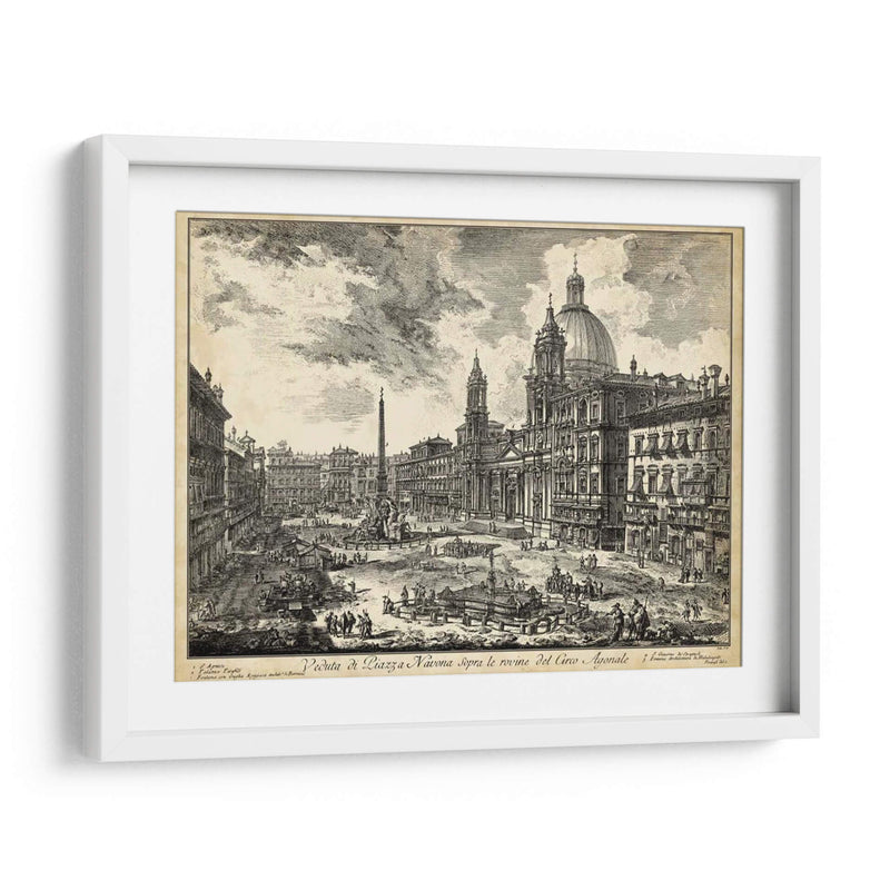 Veduta Di Piazza Navona - Piranesi | Cuadro decorativo de Canvas Lab