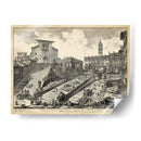 Vista Del Romano Campidoglio - Piranesi | Cuadro decorativo de Canvas Lab