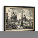 Veduta Della Piazza Del Popolo - Piranesi | Cuadro decorativo de Canvas Lab