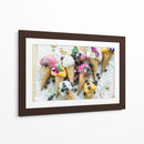 Sorbetes decorados | Cuadro decorativo de Canvas Lab