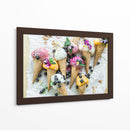 Sorbetes decorados | Cuadro decorativo de Canvas Lab