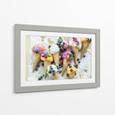 Sorbetes decorados | Cuadro decorativo de Canvas Lab