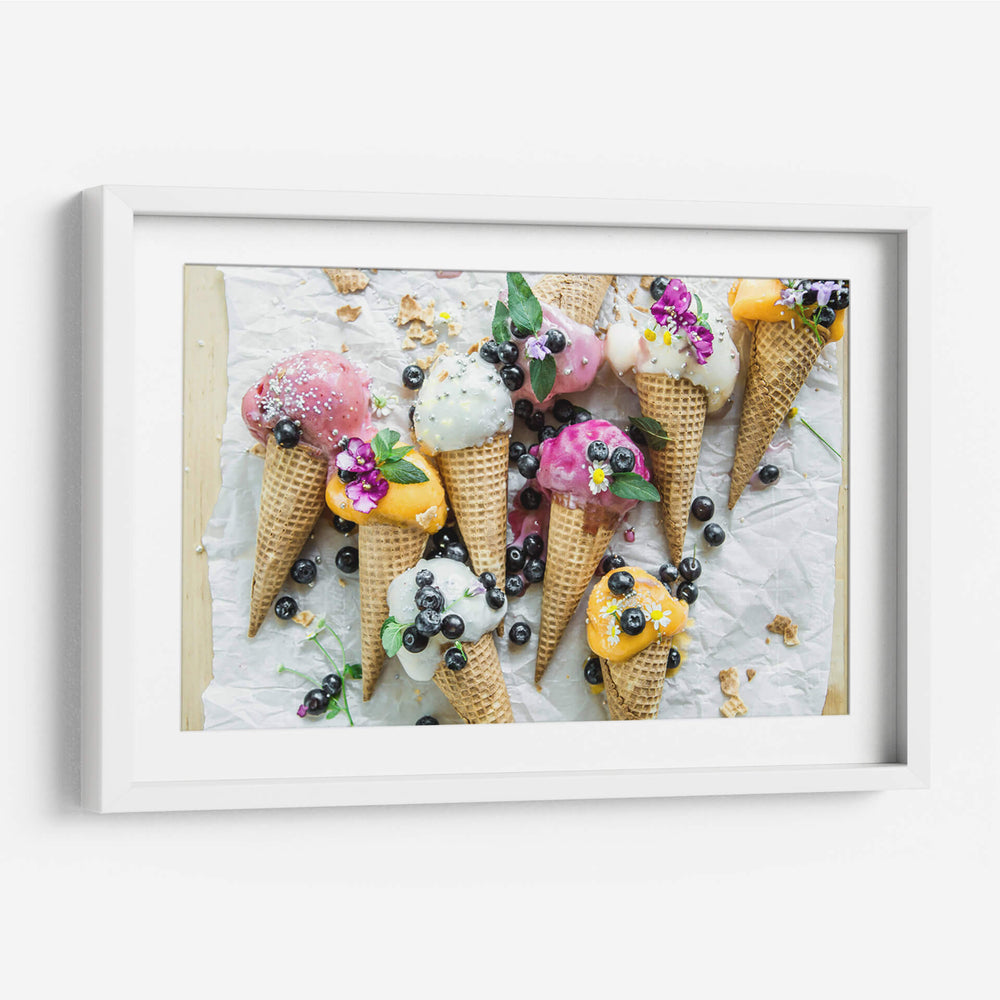 Sorbetes decorados | Cuadro decorativo de Canvas Lab